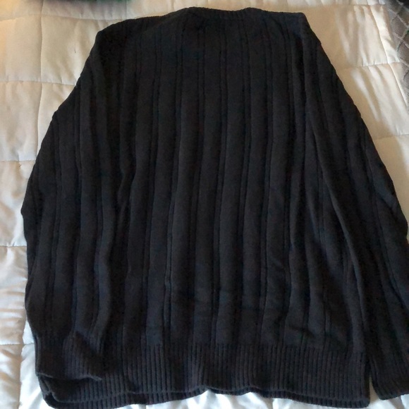 NWT NAUTICA SWEATER MENS XL EXTRA LARGE NAVY BLUE CREWNECK CARDIGAN NEW $70 !!! - Picture 6 of 7